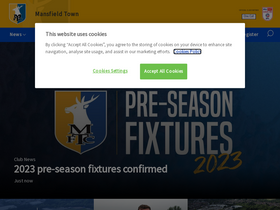 'mansfieldtown.net' screenshot