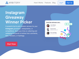 Giveaway Winner Picker Tool for Social Media Contests - Osortoo