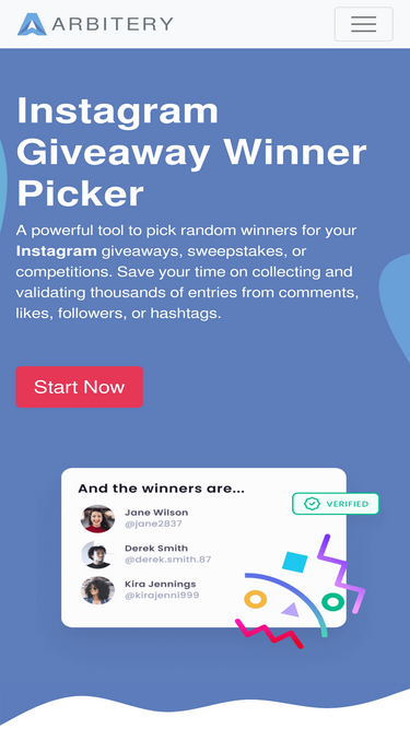 Random Comment Picker for Facebook and Instagram Giveaways - Osortoo