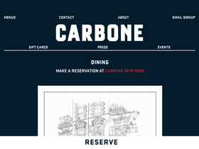 'carbonenewyork.com' screenshot