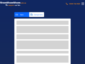 'vroomvroomvroom.com.au' screenshot