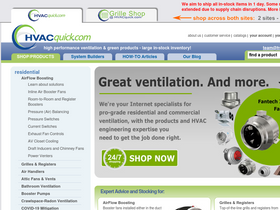 'hvacquick.com' screenshot