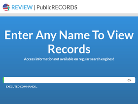 'reviewpublicrecords.com' screenshot