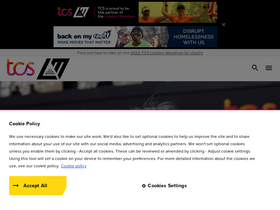 'tcslondonmarathon.com' screenshot