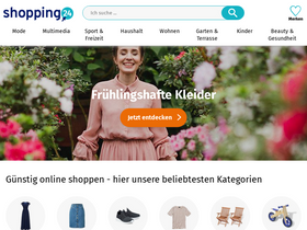 'shopping24.de' screenshot