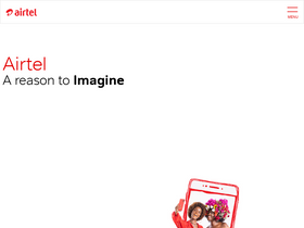 'airtelkenya.com' screenshot