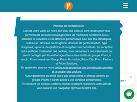 'prium-portage.com' screenshot