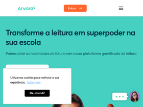 'arvore.com.br' screenshot