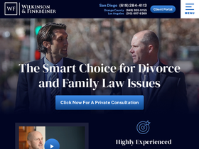 'wf-lawyers.com' screenshot