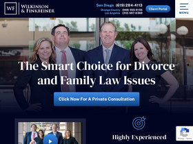 'wf-lawyers.com' screenshot