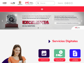 'serviciosdetransito.com' screenshot