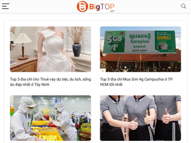 'bigtop.vn' screenshot