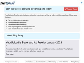 'yourupload.com' screenshot