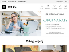 'mirat.eu' screenshot