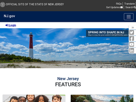 'veri.nj.gov' screenshot