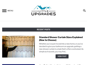 'littleupgrades.com' screenshot
