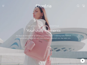 chantria-eg.com homepage screenshot