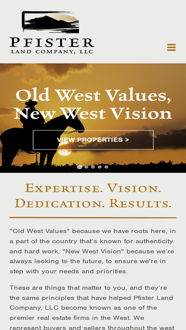 pfisterlandco.com