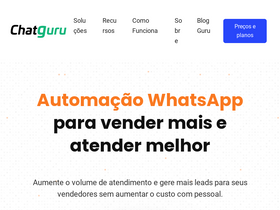 'chatguru.com.br' screenshot