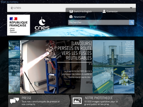 'cnes.fr' screenshot