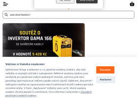 'svarecky-obchod.cz' screenshot