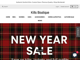 Fashions Garb website screenshot