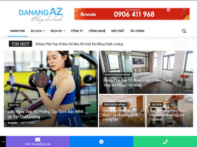 'danangaz.com' screenshot