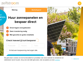 'zelfstroom.nl' screenshot