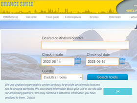 'orangesmile.com' screenshot