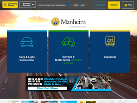 'manheim.com.au' screenshot