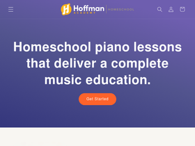 homeschoolpianolessons.com homepage screenshot