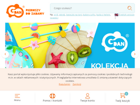 'godanparty.pl' screenshot