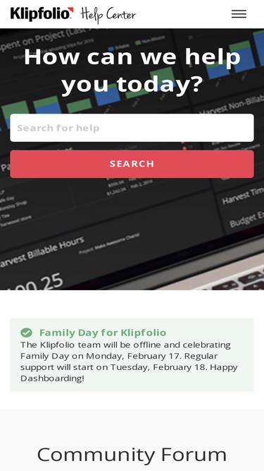 support.klipfolio.com