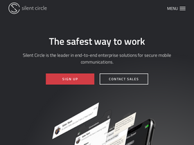 'silentcircle.com' screenshot