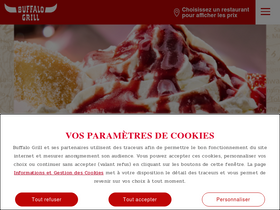'buffalo-grill.fr' screenshot