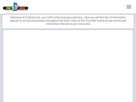 'finduslocal.com' screenshot