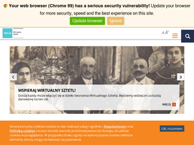 'sztetl.org.pl' screenshot