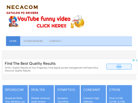 'necacom.net' screenshot