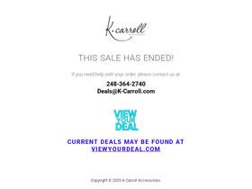 viewyourdeal-kcarroll.com homepage screenshot