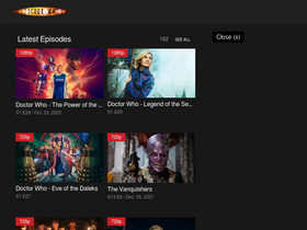 'watchdoctorwhoonline.com' screenshot