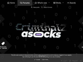 'criminalz.org' screenshot