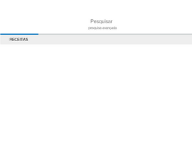 'cozinharsemstress.pt' screenshot
