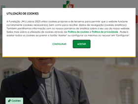 'lisboa2023.org' screenshot