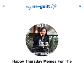 'noguiltlife.com' screenshot