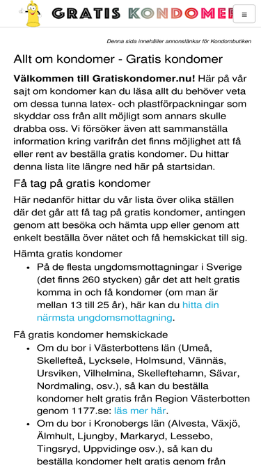 gratiskondomer.nu