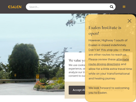 'esalen.org' screenshot