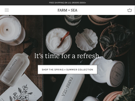 farmandsea.com homepage screenshot