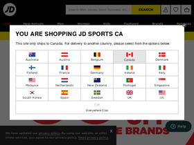 'jdsports.ca' screenshot