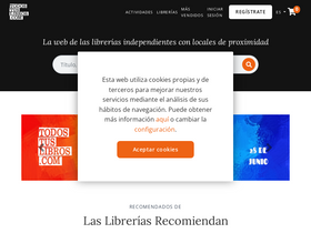 'todostuslibros.com' screenshot