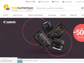 'missnumerique.com' screenshot